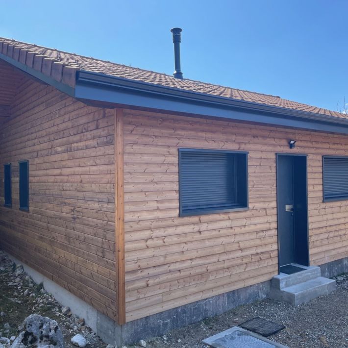 R&eacute;novation maison ossature bois St Agnan en Vercors